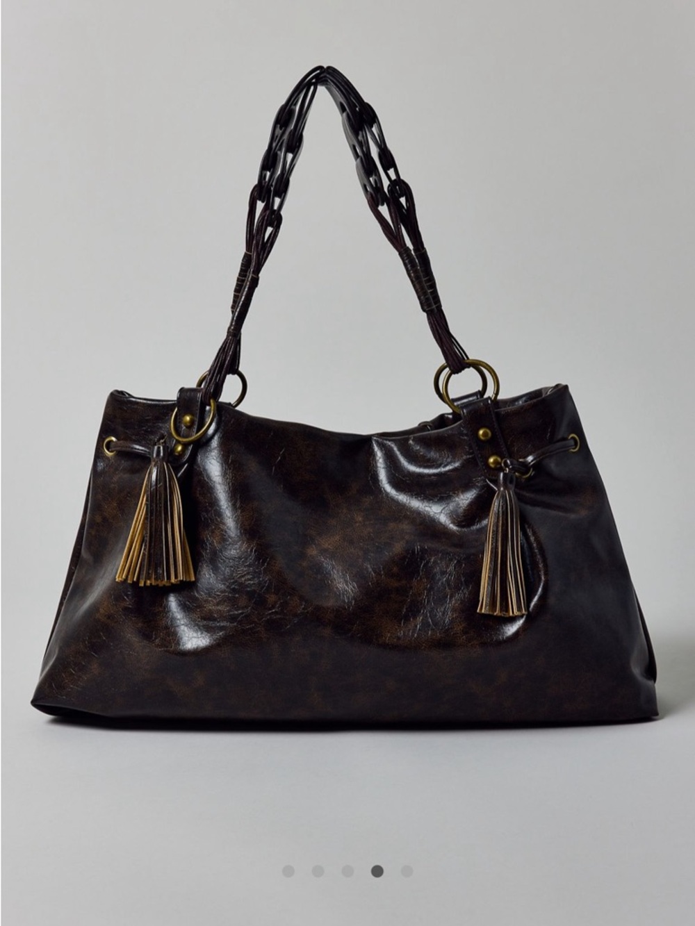 Silence + Noise Washed Faux Leather
Tote Bag - Picture 4 of 6